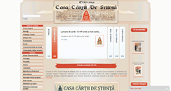 Desktop Screenshot of casacartii.ro